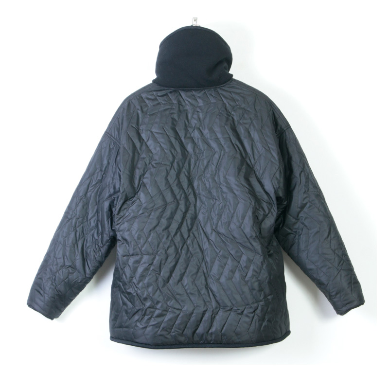 is-ness (イズネス) REVERSIBLE QUILTED FLEECE JACKET / リバーシブル