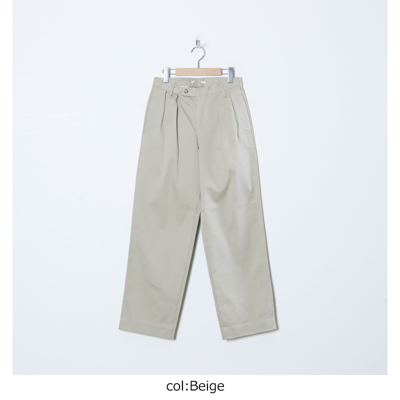 J.B. ATTIRE (ジェービーアタイア) Paris trouser / パリストラウザー