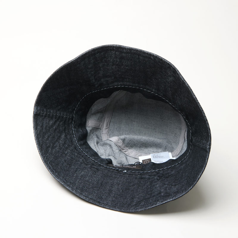 KIJIMA TAKAYUKI (キジマタカユキ) ORGANIC COTTON DENIM BUCKET HAT