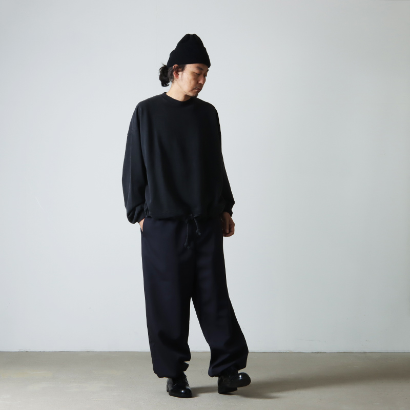 REMI RELIEF (レミレリーフ) SP加工裏毛 BIGサイズアウトドアクルー