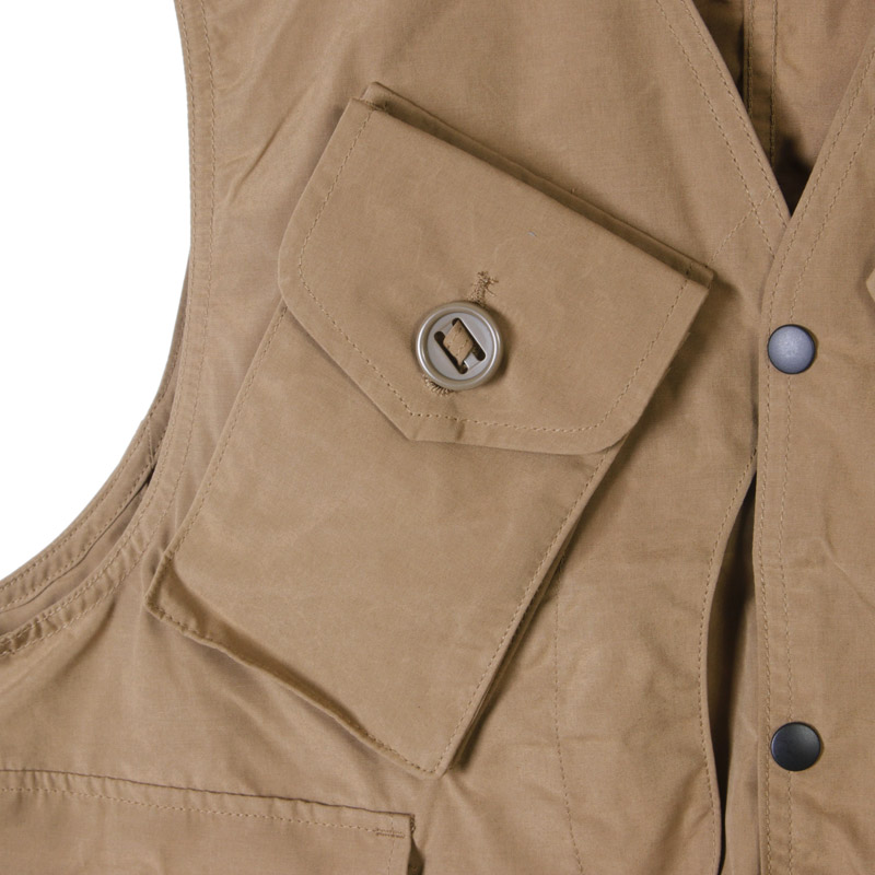 South2 West8 (サウスツーウエストエイト) Tenkara Vest - Wax Coating