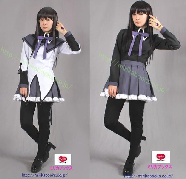 魔法少女まどか マギカ 暁美ほむら コスプレ 衣装 魔法少女服 ソウル