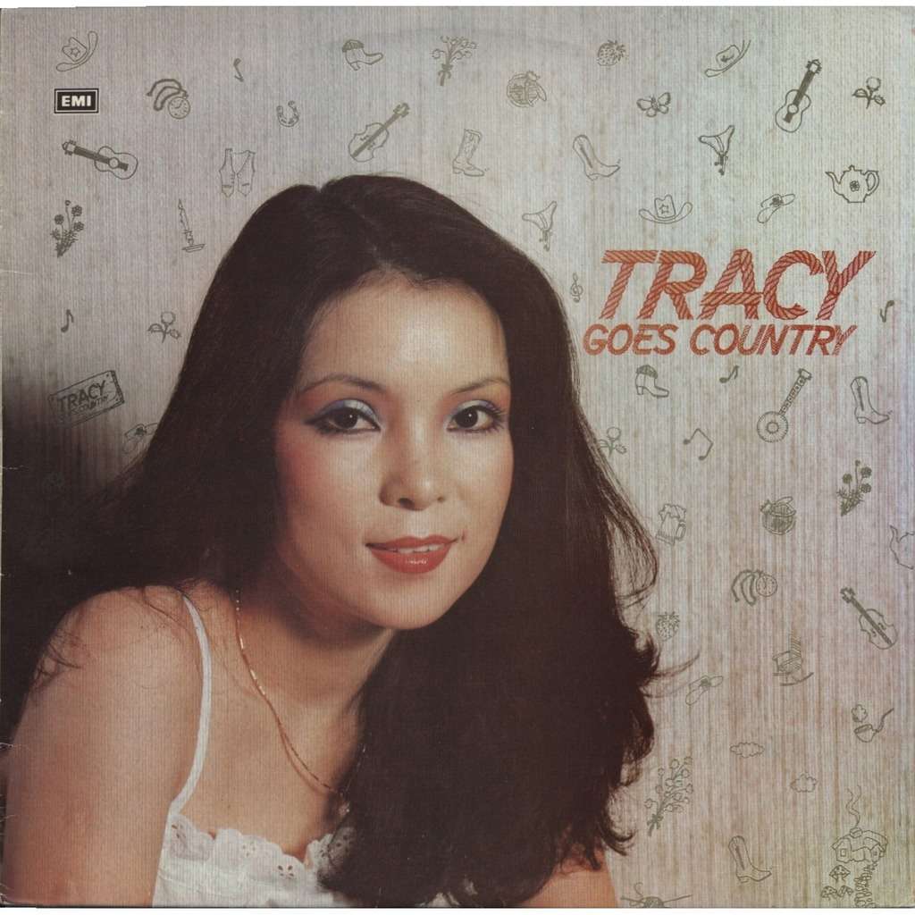 Tracy goes country (in english) by Tracy Huang / 黃鶯鶯, LP with