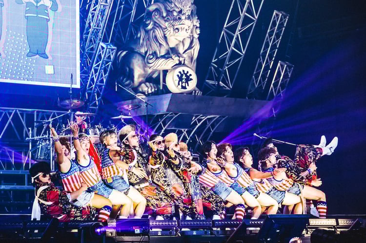 氣志團万博2018 公式グッズ氣志團 シャワーサンダルM ワンナイト