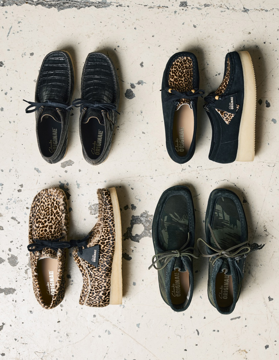 クラークス オリジナルズ】原宿をテーマにした限定ワラビーが登場