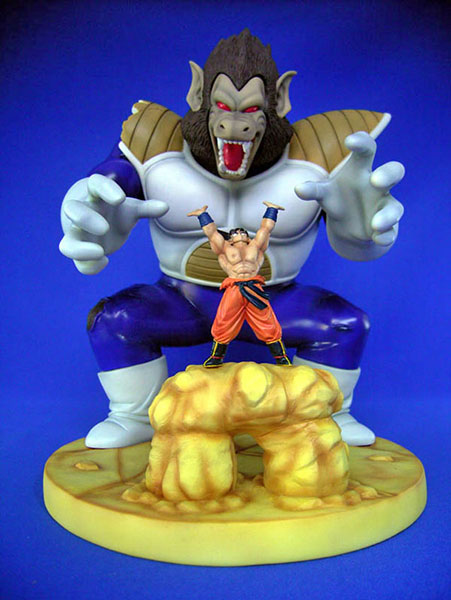 ドラゴンボールZ 大猿ベジータ ジオラマモデル 孫悟空・元気玉Ver