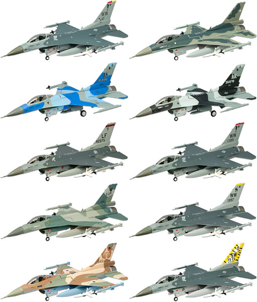 ハイスペックシリーズ vol.1 1/144 F-16 ファイティングファルコン 10