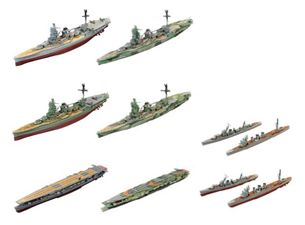 1/2000 艦船キットコレクション Vol.7 エンガノ岬沖 10個入りBOX（食玩