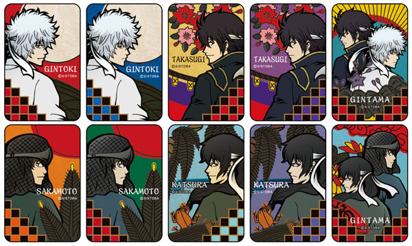 スクエアCANバッジ 銀魂 攘夷志士 10個入りBOX[バンダイ]《在庫切れ》