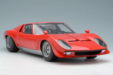 1/18 ランボルギーニ JOTA(イオタ) 1969 イタリアンレッド(オリジナル