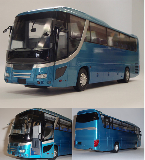1/32 観光バスシリーズ No.01 日野セレガ スーパーハイデッカ