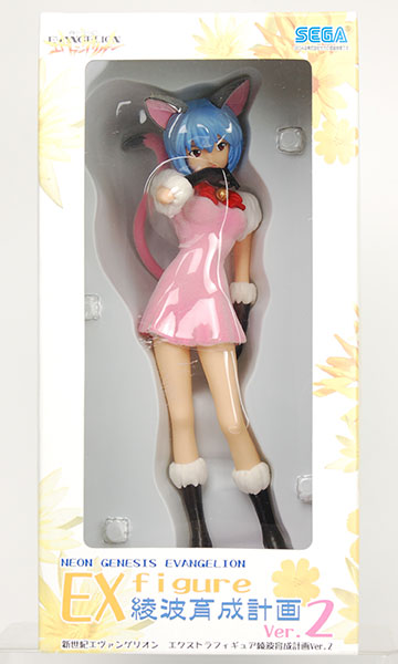 新世紀エヴァンゲリオン EXフィギュア 綾波育成計画 Ver.2 綾波レイ 猫