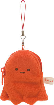 CU21601 すみっコぐらし ぬいぐるみミニポーチ たこウインナー