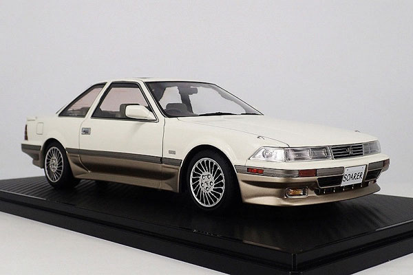 1/18 トヨタ Soarer (Z20) 3.0GT-LIMITED White/Silver ※Normal-Wheel