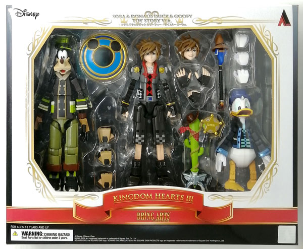 BRING ARTS ソラ ＆ ドナルドダック ＆ グーフィー トイ・ストーリー