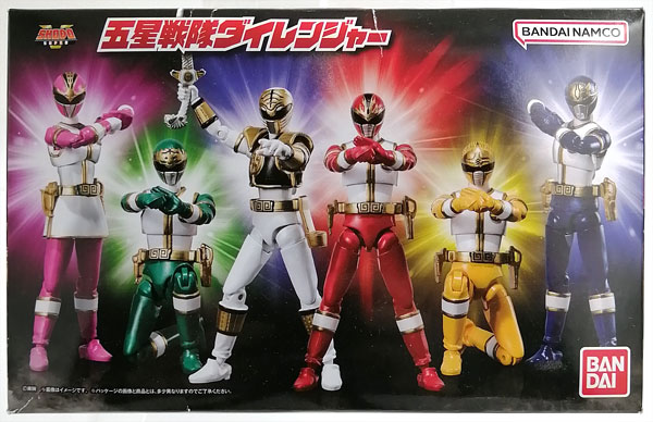 SHODO SUPER 五星戦隊ダイレンジャー (キャンディオンラインショップ限定)