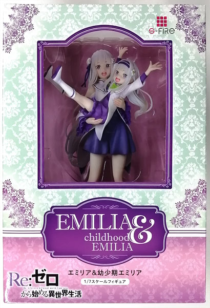 Re：ゼロから始める異世界生活 エミリア＆幼少期エミリア 1/7 完成品