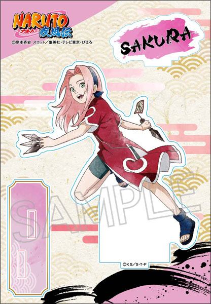 NARUTO -ナルト- 疾風伝 アクリルスタンド -忍の軌跡- 春野サクラ A