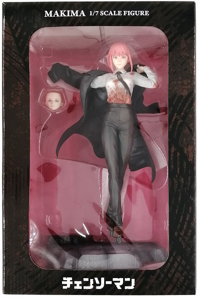 中古】(本体B+/箱B)【特典】『チェンソーマン』マキマ 1/7 完成品