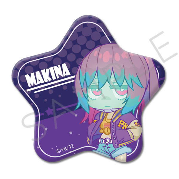 アニメ『銀河特急 ミルキー☆サブウェイ』星型缶バッジ B(マキナ