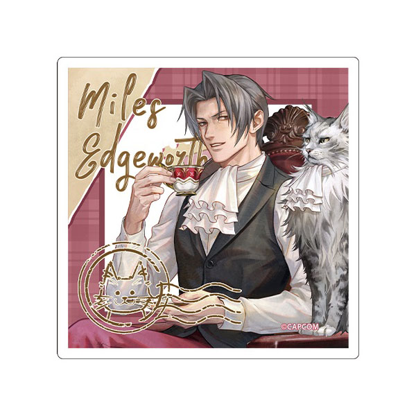 逆転裁判 動物シリーズ アクリルブロック 御剣怜侍[KUMAGUZI]《在庫切れ》