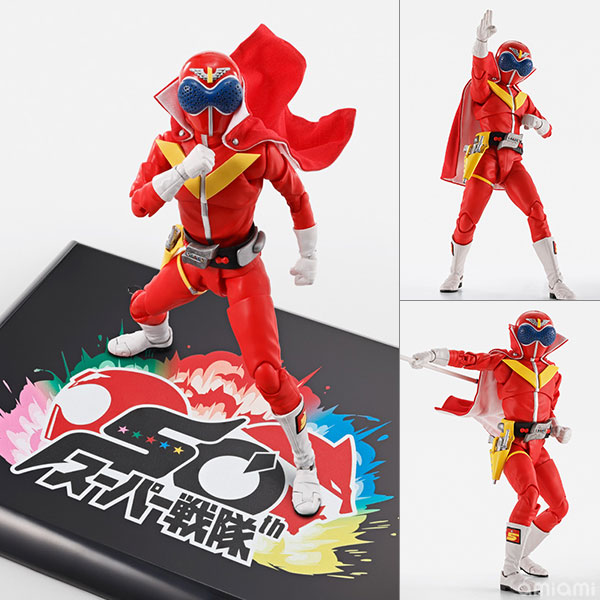 S.H.Figuarts(真骨彫製法) アカレンジャー スーパー戦隊 50th
