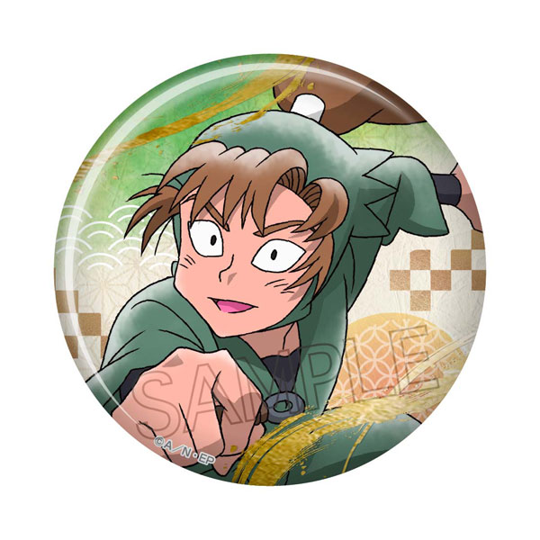 忍たま乱太郎 箔押し缶バッジ 善法寺伊作（再販）[ツインクル]《03月