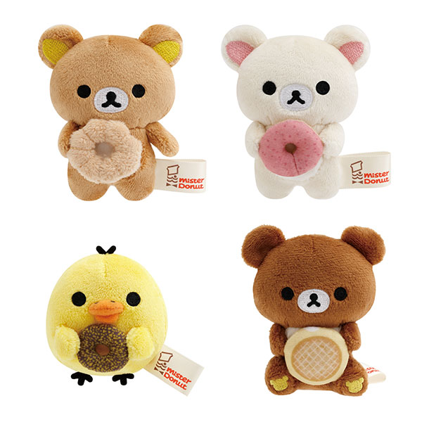 MV26601 リラックマ×ミスタードーナツ てのりぬいぐるみ 14個入り