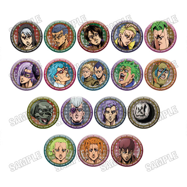 アニメ『ジョジョの奇妙な冒険 黄金の風』 缶バッジコレクション[RE