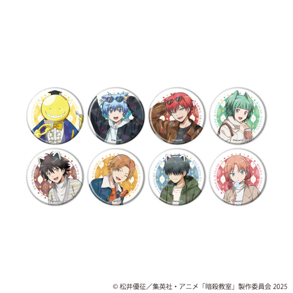 ホログラム缶バッジ(57mm)「TVアニメ『暗殺教室』」01/遊園地ver. 描き