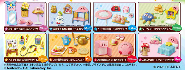 星のカービィ しあわせカービィルーム 8個入りBOX（再販）[リーメント