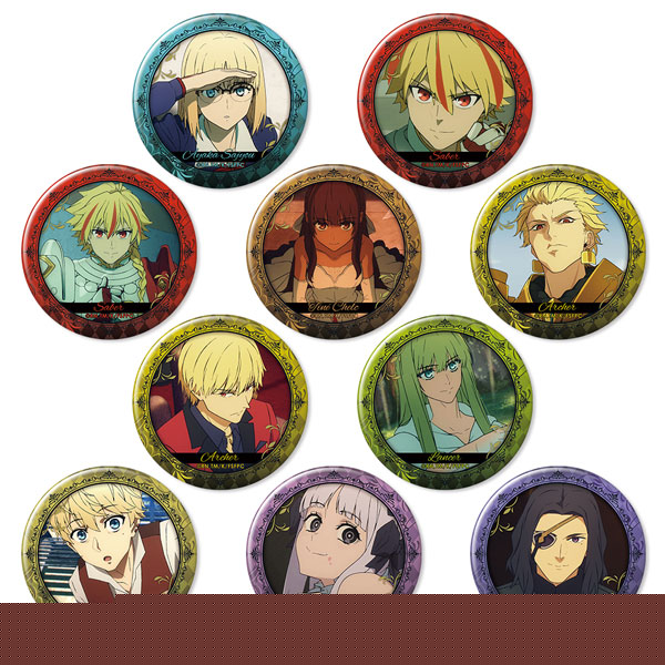 TVアニメ『Fate/strange Fake』 トレーディング缶バッジ 10個入りBOX