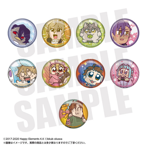 あんさんぶくぶスターズ！！ グリッター缶バッジコレクション | j
