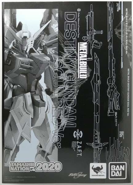 中古】(本体B+/箱B)METAL BUILD デスティニーガンダム SOUL RED Ver