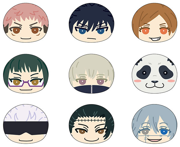 呪術廻戦 おまんじゅうにぎにぎマスコット 9個入りBOX