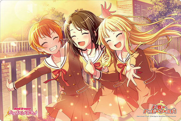 ブシロード ラバーマットコレクション Vol.668 バンドリ！ ガールズ