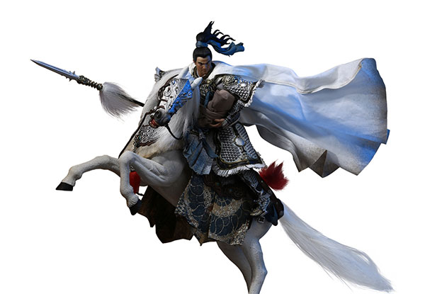 1/12 三国虎将魂 リミテッドエディション 常勝将軍趙子龍(趙雲)＆照夜