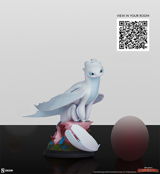 ヒックとドラゴン 聖地への冒険』スタチュー ライト・フューリー