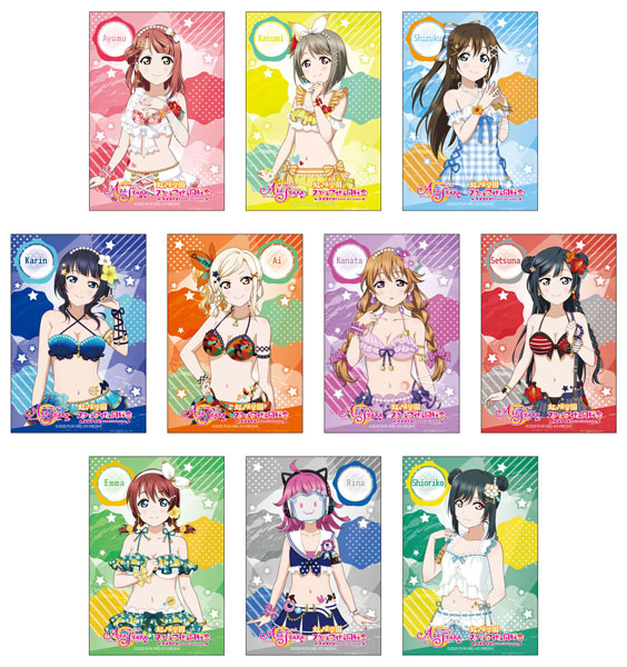 ラブライブ！スクスタ スクエアカンバッジ 虹ヶ咲学園スクールアイドル