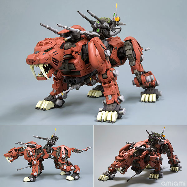 コトブキヤ、HMMゾイド「EZ-016 セイバータイガー マーキングプラスVer