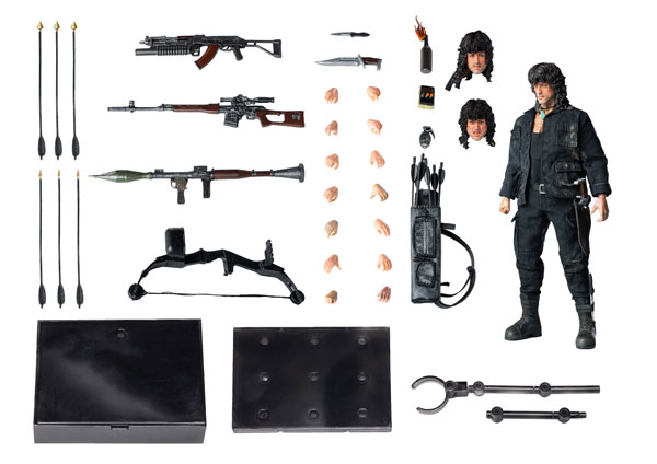 ランボー3/怒りのアフガン 1/12 アクションフィギュア ランボー