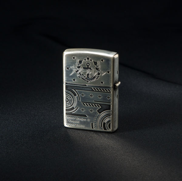 8910【未使用】アズールレーン 半立体メタルZIPPO「ロイヤル」 8910