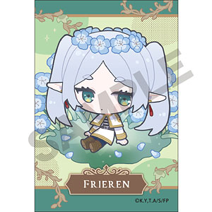 葬送のフリーレン アート缶バッジ ヒンメル 蒼月草 ちまにわ