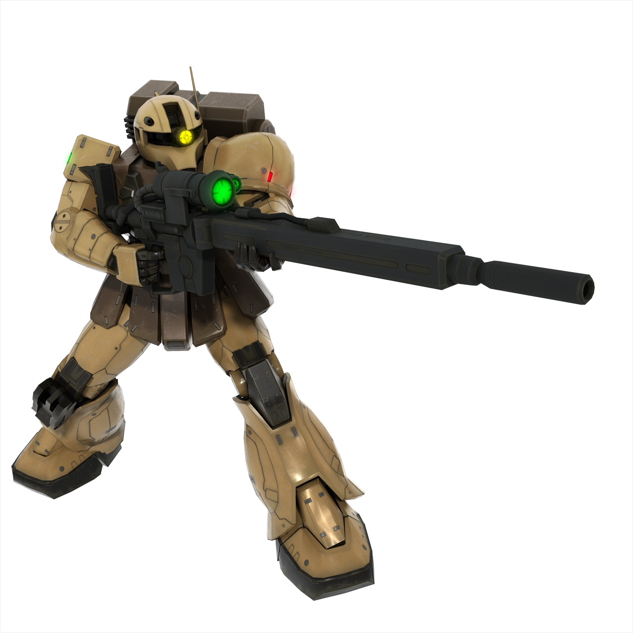 ザクⅠ・スナイパータイプ - 機動戦士ガンダム バトルオペレーション2