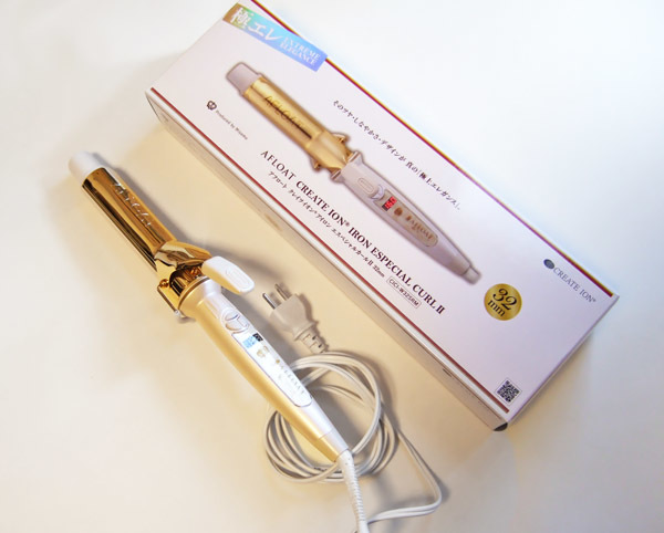 アフロート クレイツイオンアイロン／エスペシャルカールII 32mm