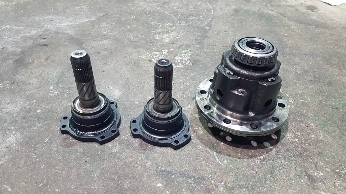 LSD向け 日産 純正 R200 サイドフランジ 6穴 6H 左右セット 31Φ 31パイ 30