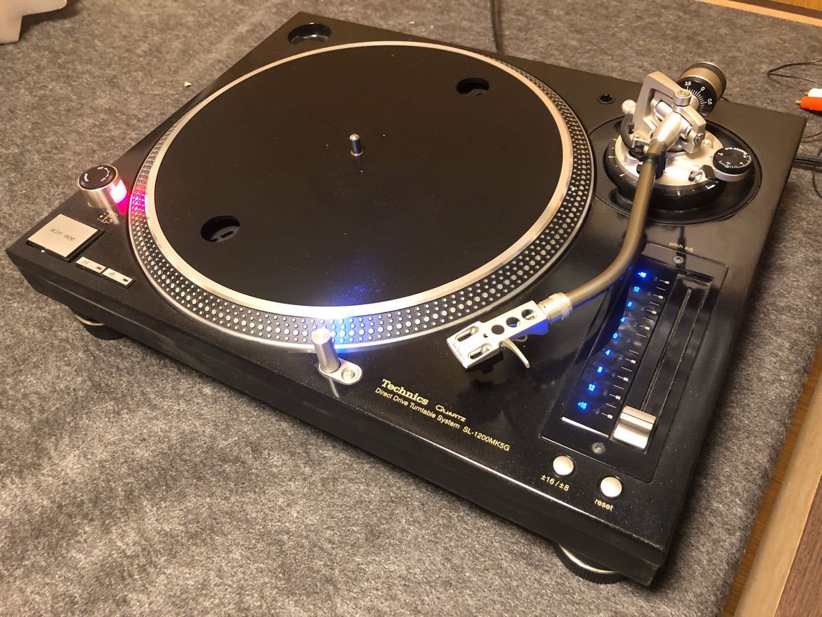 テクニクス SL-1200MK5 ターンテーブル 2台セット 取説 元箱付き