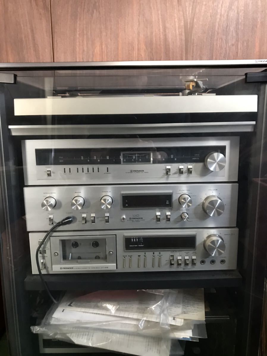 1979年 Pioneer パイオニア システムコンポ プロジェクトA7 の落札情報
