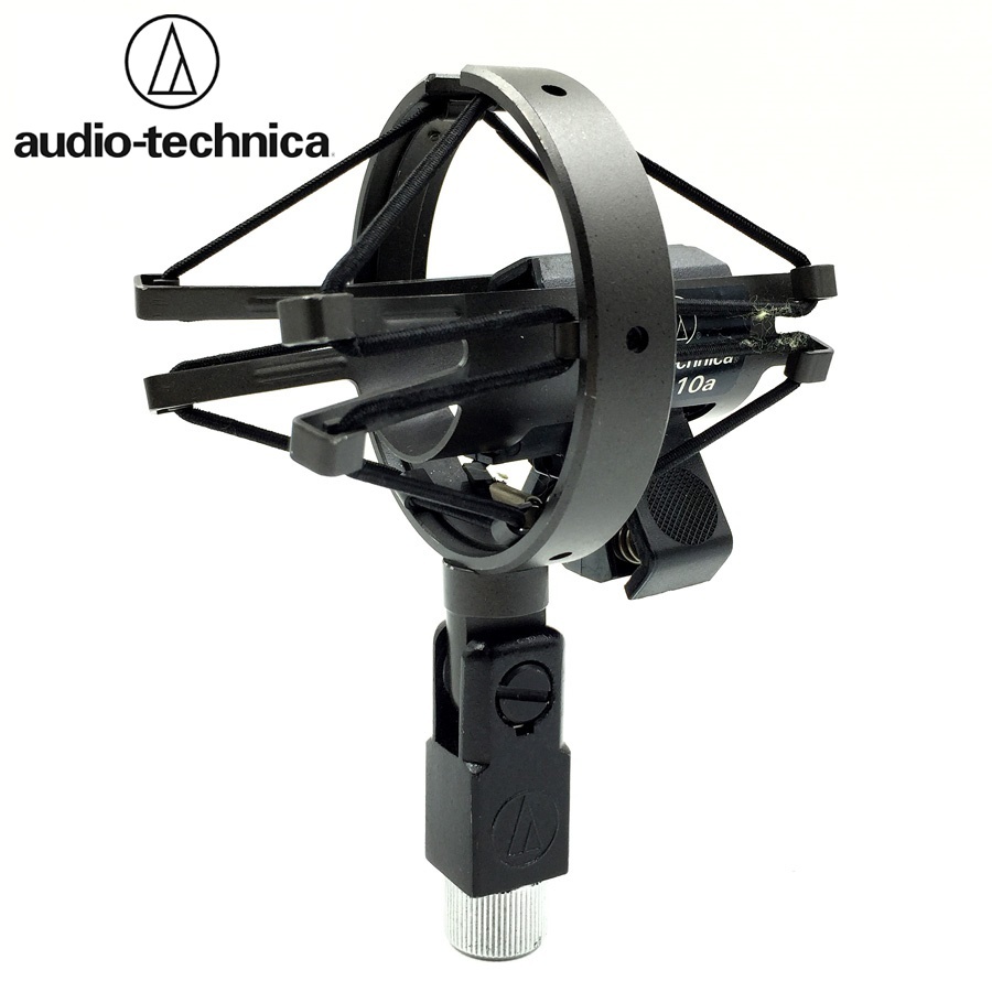 オーディオテクニカ AT822（マイク）、AT8410a（ショックマウント