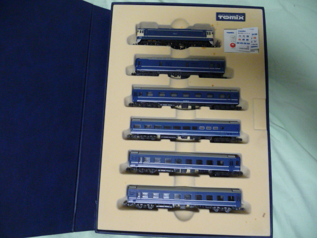 TOMIX 92006 国鉄EF65-1100 24系25形寝台特急 車両6台セットの落札情報